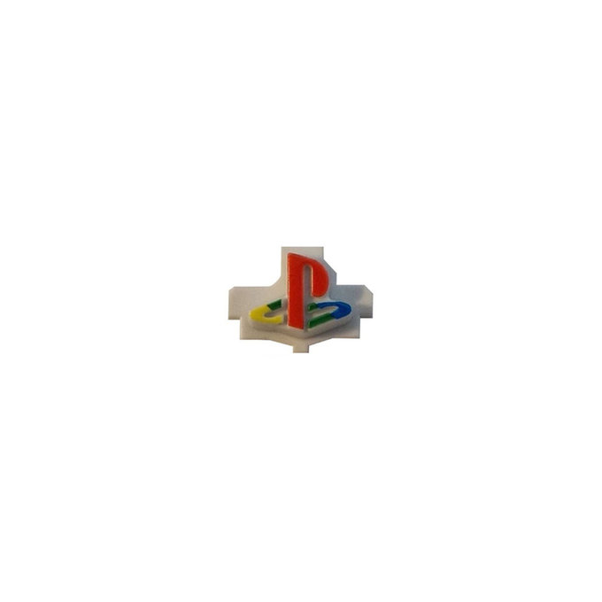 Przycisk Home Retro do PS5 DualSense, biały, white, FixPremium
