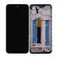 Wyświetlacz OLED do Motorola Moto G42 XT2233, Ekran dotykowy z ramką, Czarny, Black