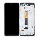 Wyświetlacz do Motorola Moto G42 XT2233, Ekran dotykowy z ramką, Czarny, Black, TFT