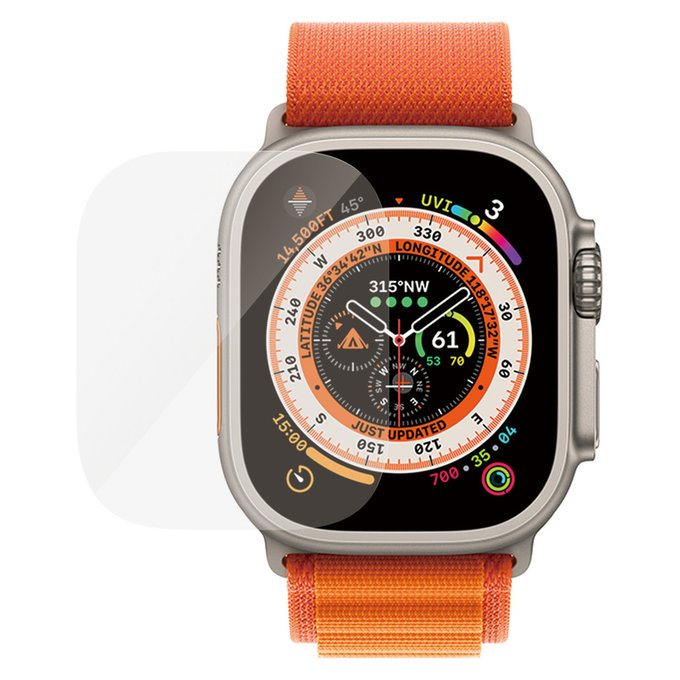 Szkło hartowane AB do Apple Watch Ultra 2/Ultra, Przezroczyste, PanzerGlass