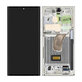 Wyświetlacz do Samsung S23 Ultra S918B, Ekran dotykowy z ramką, Kremowy, Cream, GH82-30466B, GH82-30465B, Genuine Service Pack