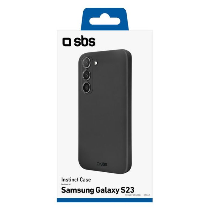 Etui do Samsung S23, Instinct, Czarny, Black, SBS