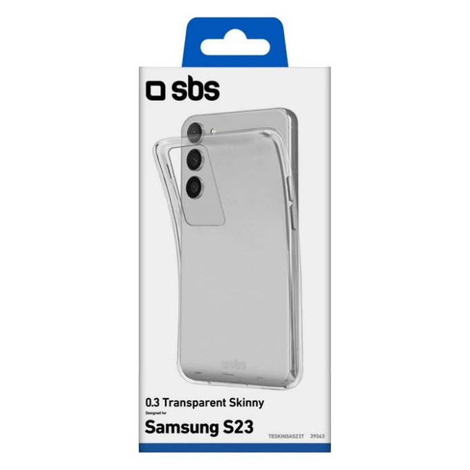 Etui do Samsung S23, Skinny, Przezroczysty, Transparent, SBS