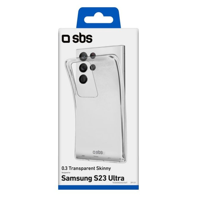 Etui do Samsung S23 Ultra, Skinny, Przezroczysty, Transparent, SBS