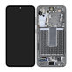 Wyświetlacz do Samsung S23 S911B, Ekran dotykowy z ramką, GH82-30481C, GH82-30480C, Zielony, Green, Genuine Service Pack
