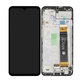 Wyświetlacz do Samsung A23 4G A235F, Ekran dotykowy z ramką, Czarny, Black, GH82-28563A, GH82-28657A, Genuine Service Pack