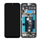 Wyswietlacz do Samsung A14 A145R, Ekran dotykowy z ramką, GH81-23541A, GH81-23540A, (Black), Genuine Service Pack