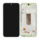 Wyświetlacz do Samsung A54 5G A546B, Ekran dotykowy z ramką, GH82-31231C, GH82-31232C, Light Green, Genuine Service Pack