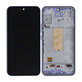 Wyświetlacz do Samsung A54 5G A546B, Ekran dotykowy z ramką, GH82-31231D, GH82-31232D, Light Violet, Genuine Service Pack
