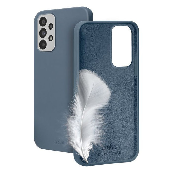 Etui do Samsung A54 5G, Instinct, Niebieski, Blue, SBS