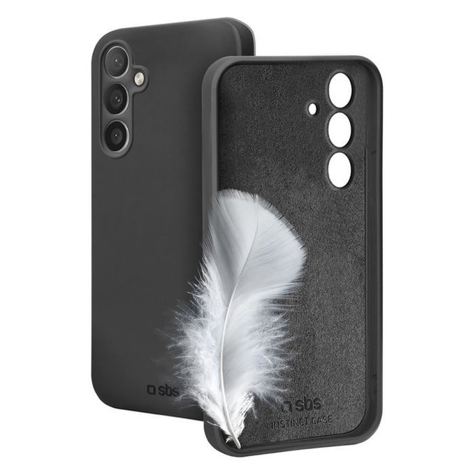 Etui do Samsung A34 5G, Instinct, Czarny, Black, SBS