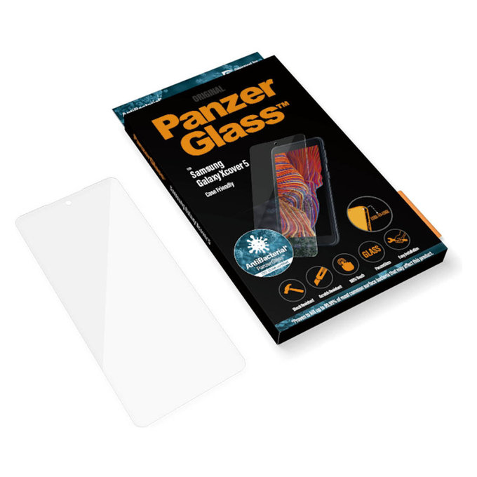 Szkło hartowane Case Friendly AB do Samsung Galaxy Xcover 5, Przezroczyste, PanzerGlass