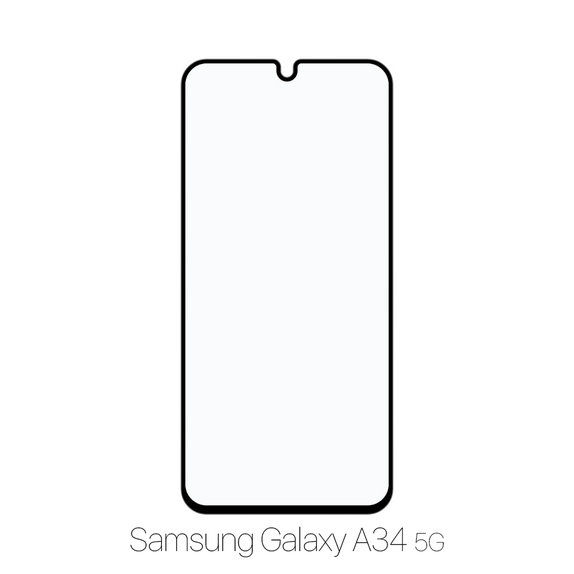 Szkło hartowane do Samsung A34 5G, FullCover Glass, FixPremium