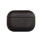 Etui do AirPods Pro 2, Skórzane, Czarny, Black, FixPremium