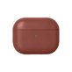Etui do AirPods 3, Skórzane, Brązowy, Brown, FixPremium