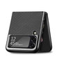 Etui do Samsung Z Flip 2, Carbon, Czarny, Black, FixPremium