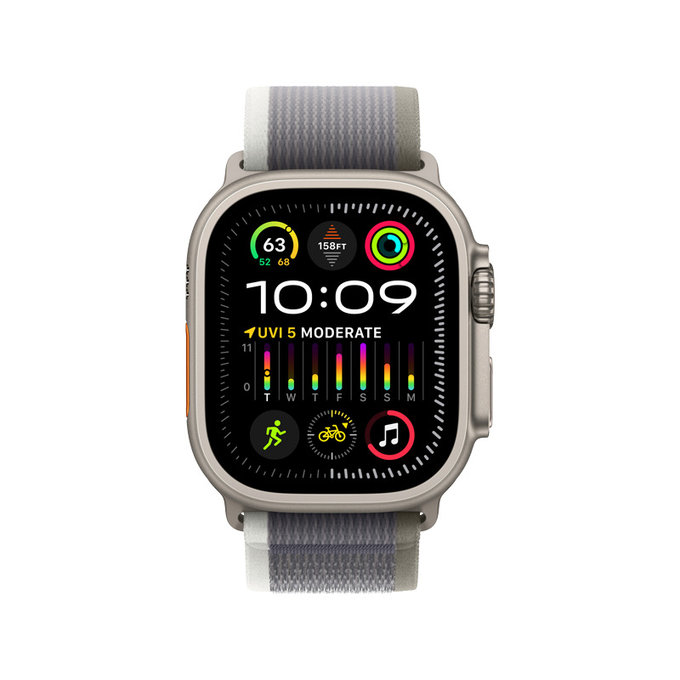 Pasek Trail Loop do Watch (42, 44, 45, 49mm) | szary | gray | FixPremium
