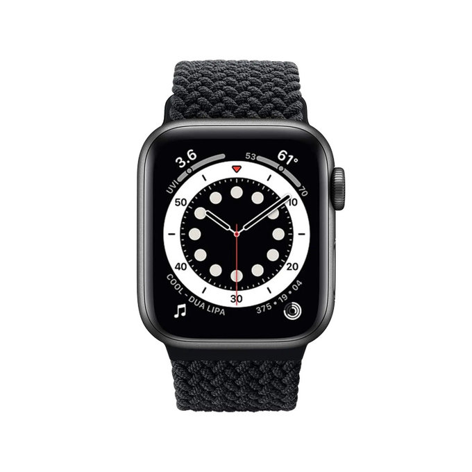 Pasek Solo Loop do Watch (42, 44, 45, 49mm) | czarny | black | FixPremium