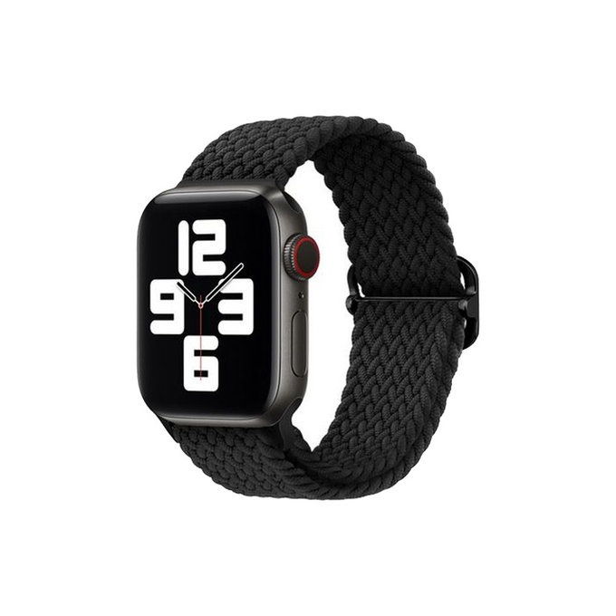 Pasek Solo Loop do Watch (42, 44, 45, 49mm) | czarny | black | FixPremium