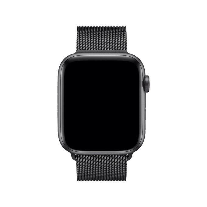 Pasek Milanese Loop do Watch (42, 44, 45, 49mm) | czarny | black | FixPremium
