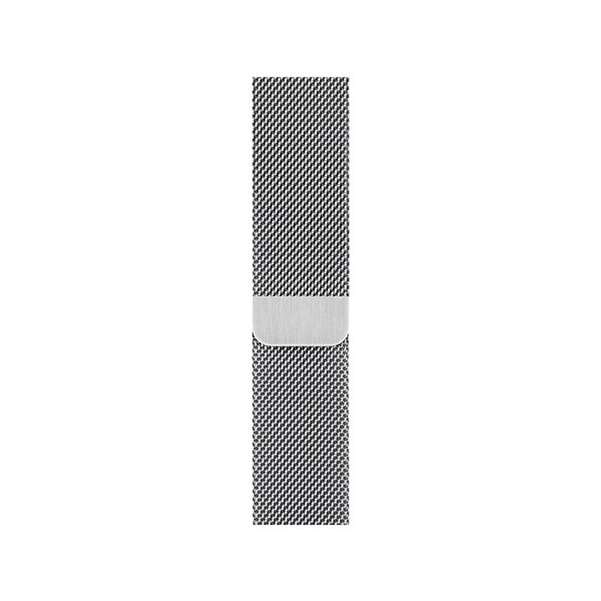 Pasek Milanese Loop do Watch (42, 44, 45, 49mm) | srebrny | silver | FixPremium