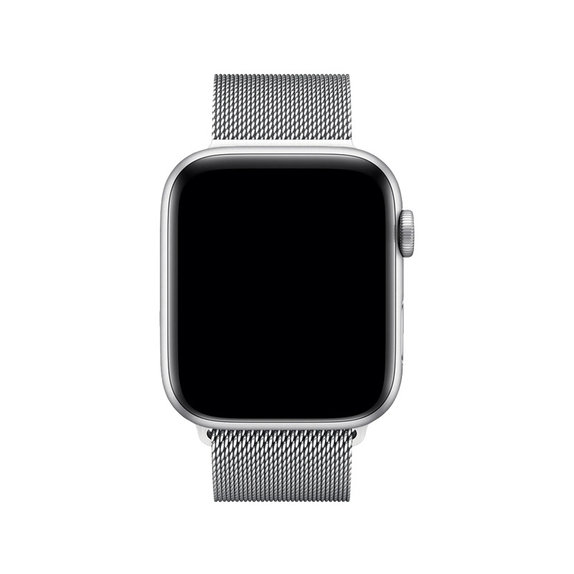 Pasek Milanese Loop do Watch (38, 40, 41mm) | srebrny | silver | FixPremium