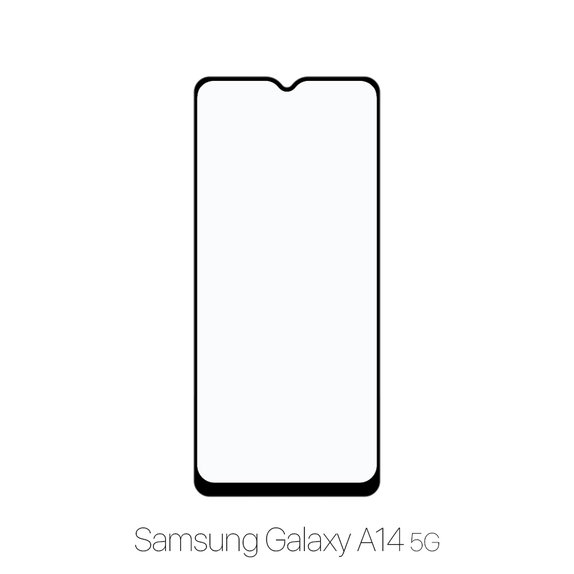 Szkło hartowane do Samsung A14 5G, FullCover Glass, FixPremium
