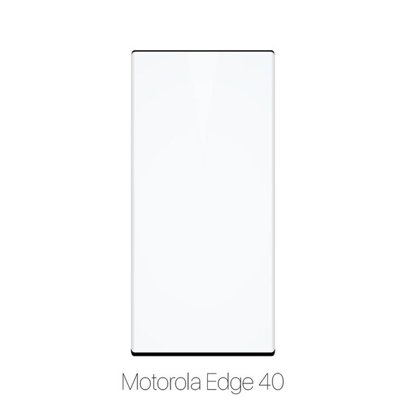 Szkło hartowane 3D do Motorola Edge 40 | FixPremium Glass
