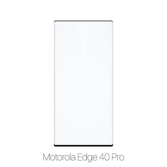 Szkło hartowane 3D FullCover do Motorola Edge 40 Pro | FixPremium FullCover Glass