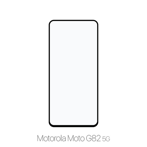 Szkło hartowane do Motorola Moto G82 5G, FullCover Glass, FixPremium