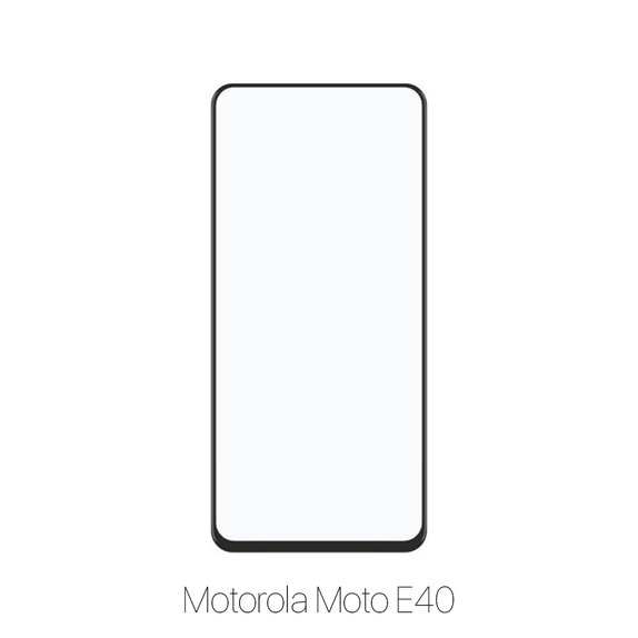 Szkło hartowane do Motorola Moto E40, FullCover Glass, FixPremium