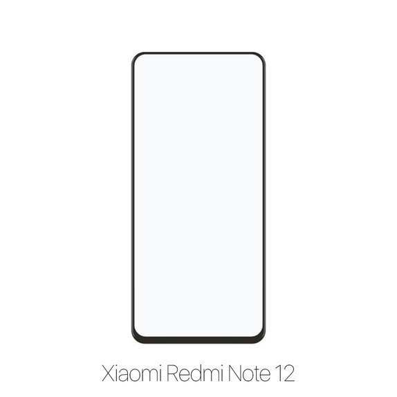 Szkło hartowane do Xiaomi Redmi Note 12, FullCover Glass, FixPremium