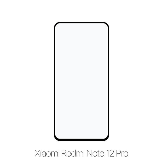 Szkło hartowane do Xiaomi Redmi Note 12 Pro, FullCover Glass, FixPremium