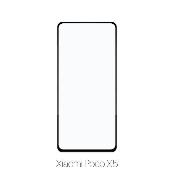 Szkło hartowane do Poco X5, FullCover Glass, FixPremium