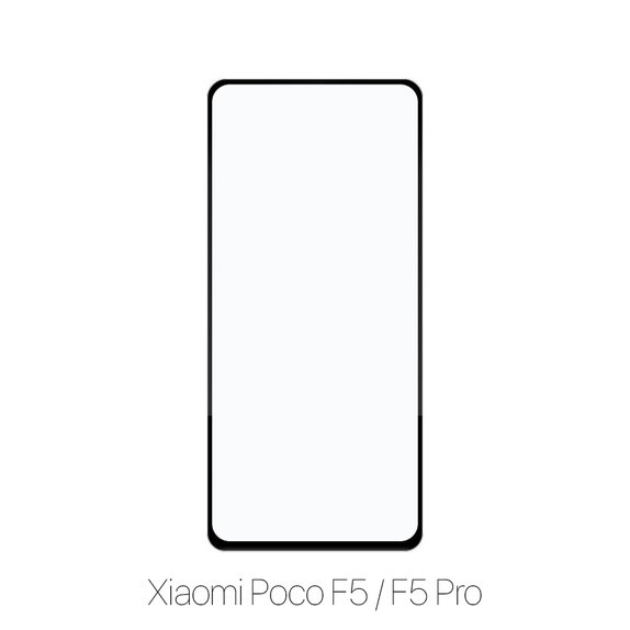 Szkło hartowane do Poco F5, F5 Pro, FullCover Glass, FixPremium