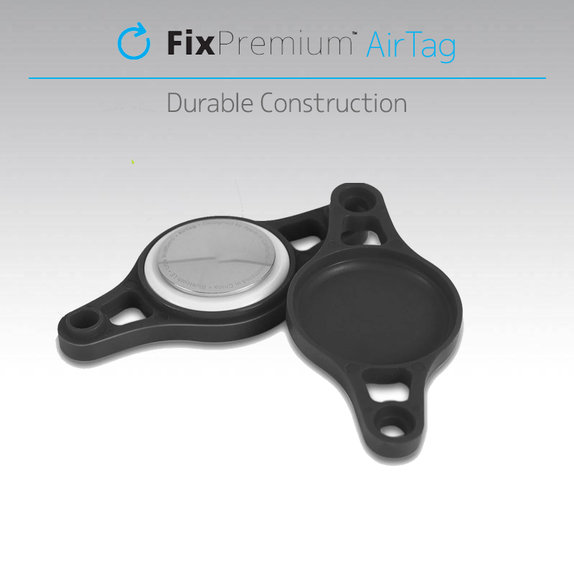 Mocowanie do AirTag na rower, czarny, black, FixPremium
