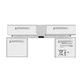 Bateria do Microsoft Surface Book 2, G3HTA021H, G3HTA023H, G3HTA024H, G3HTA048H, 6800mAh