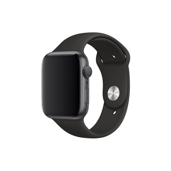 Pasek Silikonowy do Watch (42, 44, 45, 49mm) | czarny | black | FixPremium