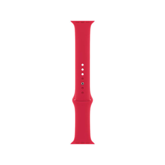 Pasek Silikonowy do Watch (38, 40, 41mm) | czerwony | red | FixPremium