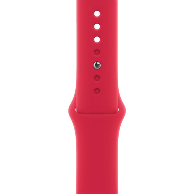 Pasek Silikonowy do Watch (38, 40, 41mm) | czerwony | red | FixPremium