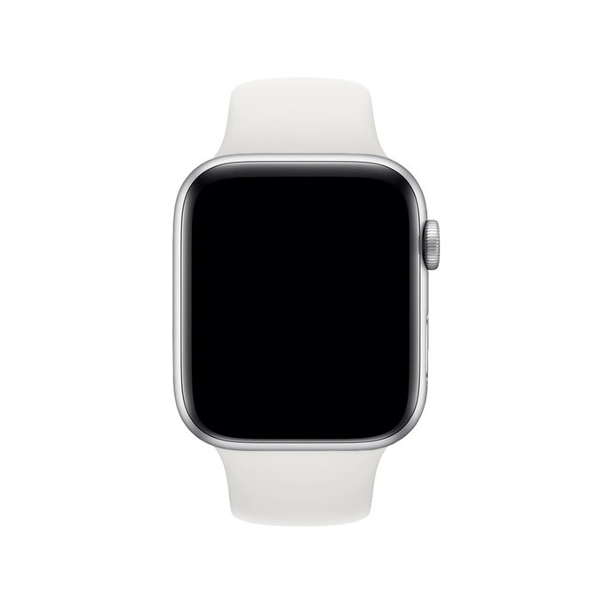 Pasek Silikonowy do Watch (42, 44, 45, 49mm) | biały | white | FixPremium