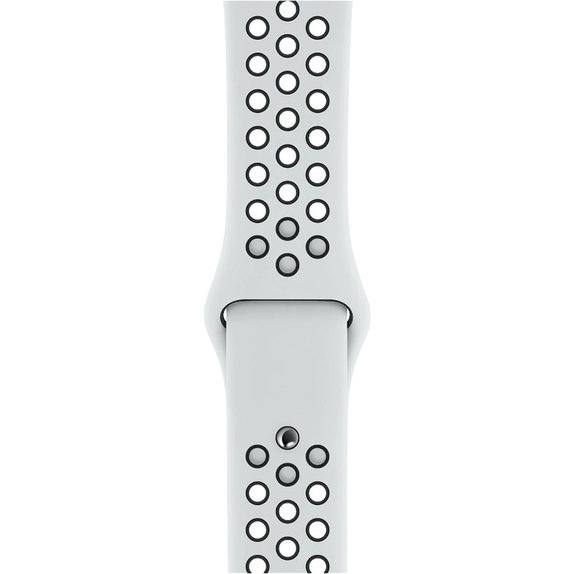 Pasek Silikonowy Sportowy do Watch (38, 40, 41mm) | biały | white | FixPremium