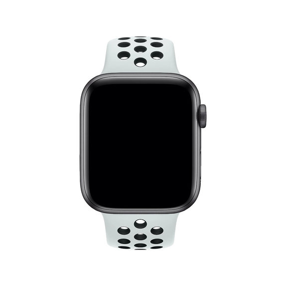 Pasek Silikonowy Sportowy do Watch (38, 40, 41mm) | biały | white | FixPremium