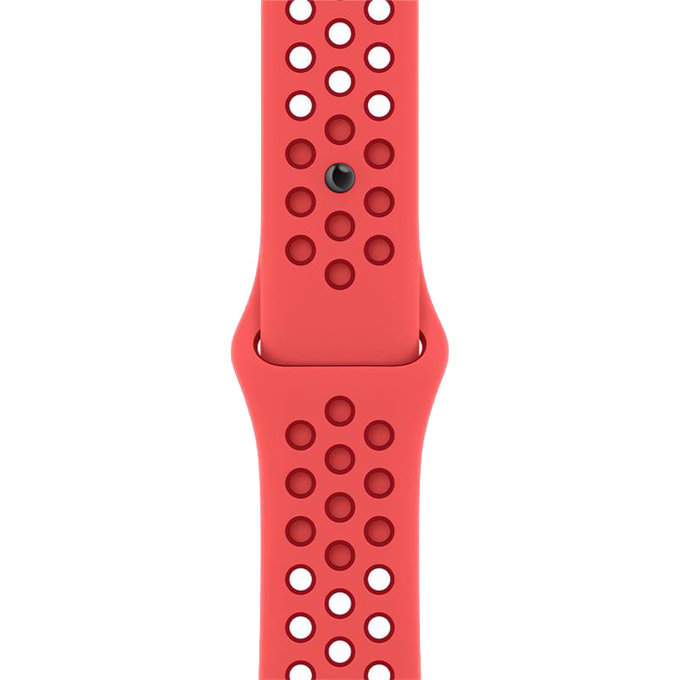 Pasek Silikonowy Sportowy do Watch (42, 44, 45, 49mm) | czerwony | red | FixPremium
