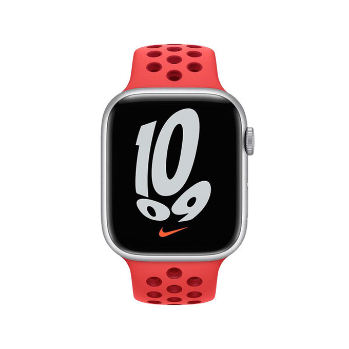 Pasek Silikonowy Sportowy do Watch (42, 44, 45, 49mm) | czerwony | red | FixPremium