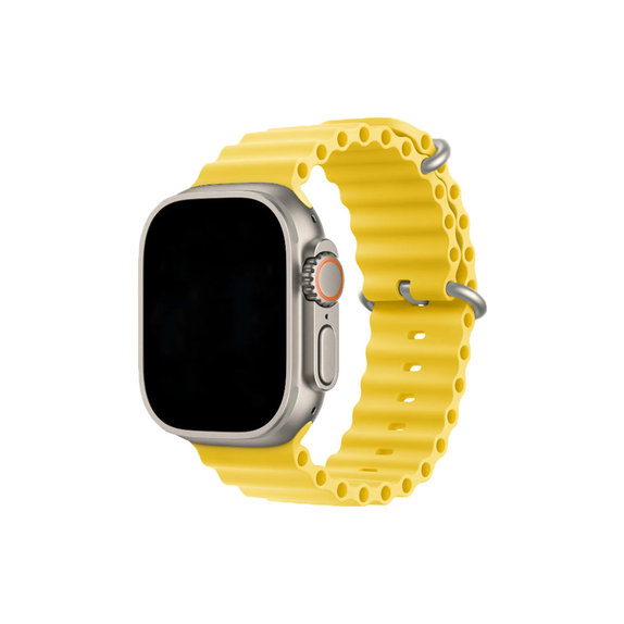 Pasek Ocean Loop do Watch (38, 40, 41mm) | żółty | yellow | FixPremium