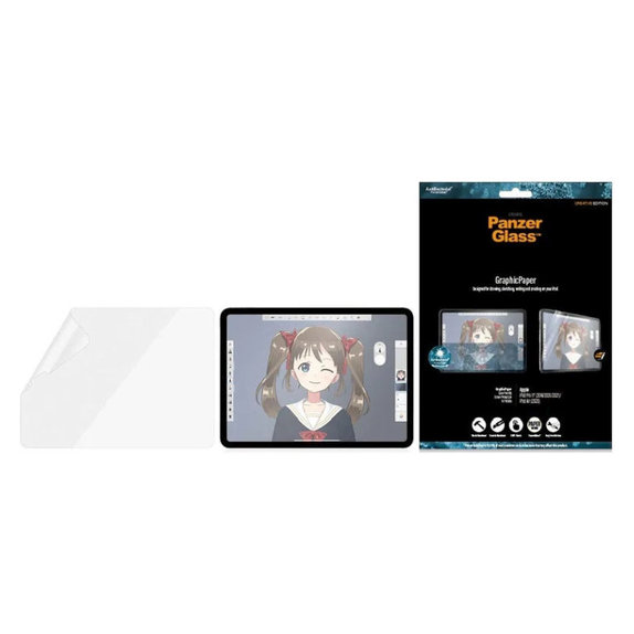 Folia ochronna GraphicPaper Case do iPad (7th Gen 2019), przezroczysta, PanzerGlass