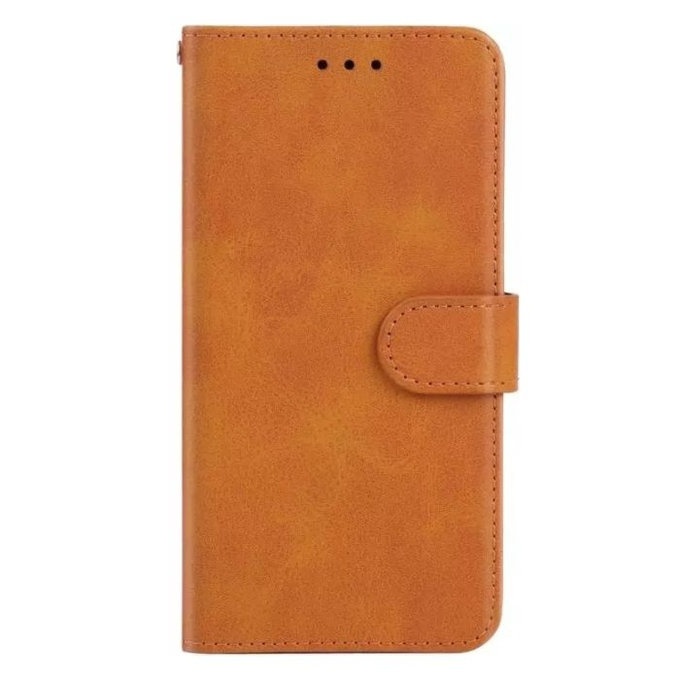 Etui do iPhone 14 Plus, Book Wallet, Brązowy, Brown, FixPremium