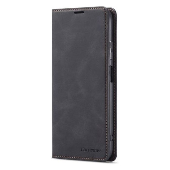Etui do iPhone 14 Pro Max, Business Wallet, Czarny, Black, FixPremium