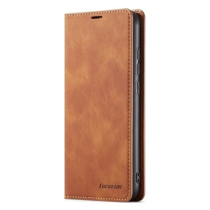 Etui do iPhone 14 Plus, Business Wallet, Brązowy, Brown, FixPremium